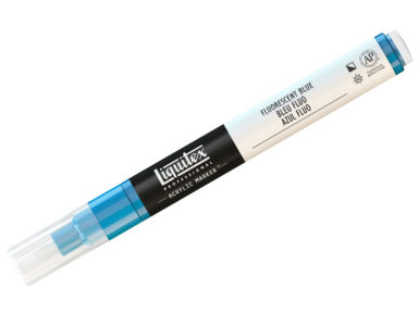 Akrüülmarker Liquitex 2mm 0984 fluorescent blue