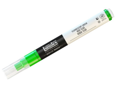 Akrüülmarker Liquitex 2mm 0985 fluorescent green