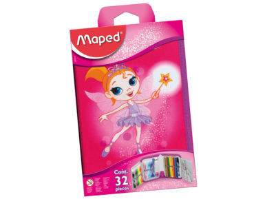 Pencil case Maped 1 floor filled Fairy blister