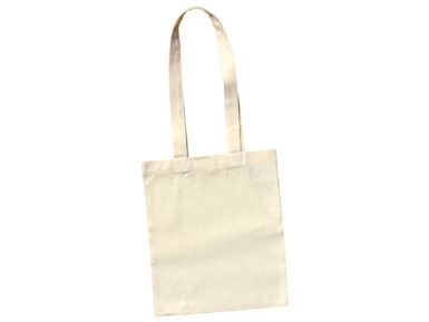 Cotton shopping bag 24x28cm XL handles