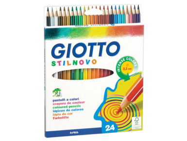 Spalvotas pieštukas Giotto Stilnovo 24vnt.