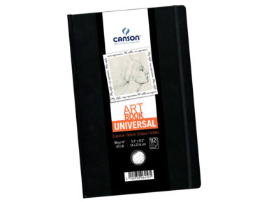 Eskiisiplokk Art Book Universal 14×21.6cm/96g 112 lehte kõvaköide kummiga