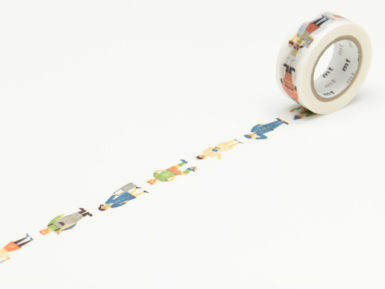 Washi dekoratyvi lipni juostelė mt for kids 15mmx7m work - human