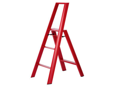 Ladder Metaphys Lucano 3 step red
