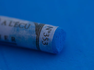 Soft pastel Sennelier 353 cobalt blue