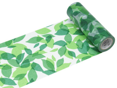 Washi dekoratyvi lipni juostelė mt casa shade 150mmx10m leaf S
