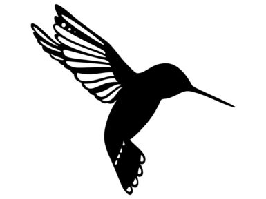 Stencil Marabu Silhouette 15x15cm Little Birdie