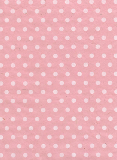 Nepaali paber A4 Medium Dot White on Pink