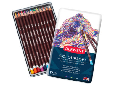 Spalvotas pieštukas Coloursoft 12vnt. metalinė dėžutė