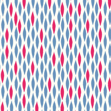 Paper Origami Fun Net 15x15cm 10pcs red&blue waves