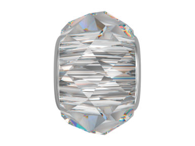 Kristāla pērle Swarovski BeCharmed hēlikss 5948 14mm 001 crystal