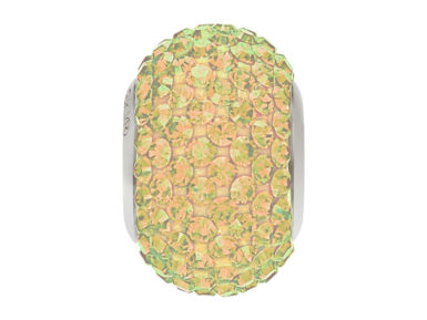 Kristāla pērle Swarovski BeCharmed Pave 80101 14mm 001LUMG crystal luminous green