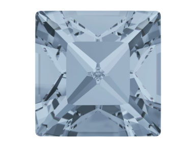 Crystal fancy stone Swarovski square 4428 8mm 001BLSH crystal blue shade