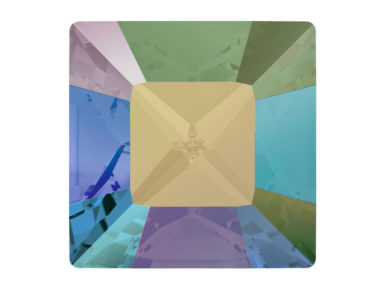 Kristāla akmentiņš Swarovski kvadrāts 4428 8mm 001PARSH crystal paradise shine