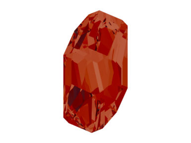 Kristāla akmentiņš Swarovski meteor 4773 28x15mm 001REDM crystal red magma