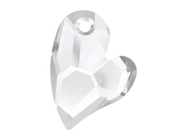 Pendant Swarovski heart 6261 27mm 001 crystal