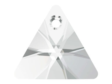 Pakabukas Swarovski trikampis 6628 16mm 001 crystal
