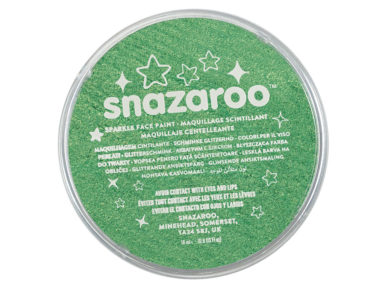 Face paint Snazaroo 18ml sparkle pale green