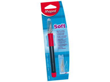 Scalpel Soft with 3 blades blister