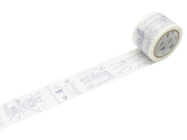 Masking tape mt Mizumaru Anzai 30mmx10m drawing