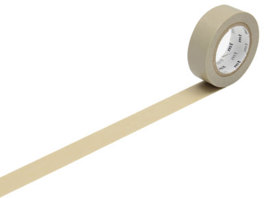 Masking tape mt 1P basic 15mmx10m beige