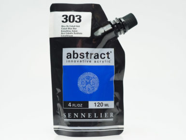 Akrila krāsa Abstract 120ml 303 cobalt blue hue