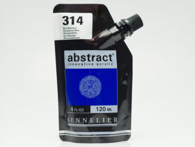Akrila krāsa Abstract 120ml 314 ultramarine blue