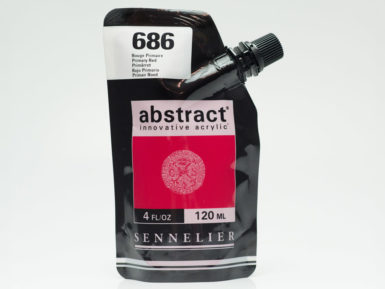 Acrylic colour Abstract 120ml 686 primary red