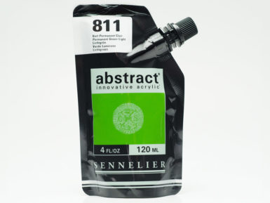 Acrylic colour Abstract 120ml 811 permanent green light