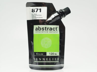 Acrylic colour Abstract 120ml 871 bright yellow green