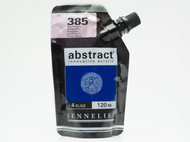 Acrylic colour Abstract 120ml 385B high gloss primary blue