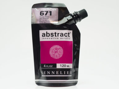 Acrylic colour Abstract 120ml 671B high gloss deep magenta