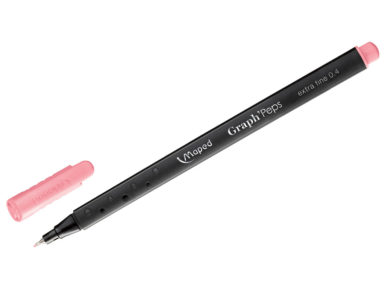 Fine felt tip pen GraphPeps 0.4 blush