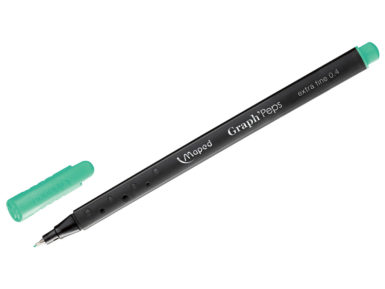Fine felt tip pen GraphPeps 0.4 jade