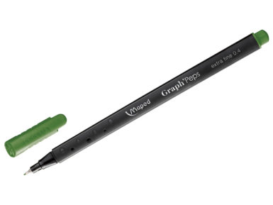 Fine felt tip pen GraphPeps 0.4 jungle green