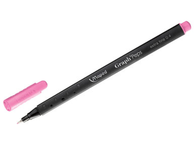 Fine felt tip pen GraphPeps 0.4 lovely pink