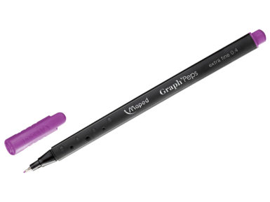 Fine felt tip pen GraphPeps 0.4 sweety purple