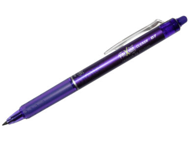 Rollerball pen Frixion Clicker light blue erasable