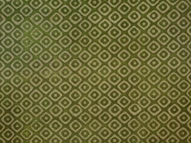 Nepaali paber 51x76cm Batik Decor Checks Olive Green