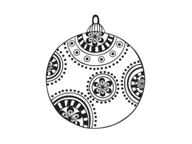 Zīmogs Aladine Ziemassvētku rotājums 6x6cm
