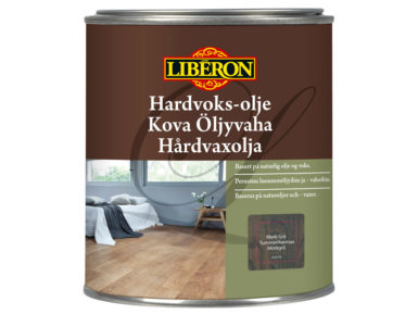 Hardwax oil Liberon 750ml dark grey