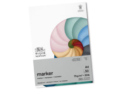 Bleedproof paper pad W&N Marker A4/75g 50 sheets
