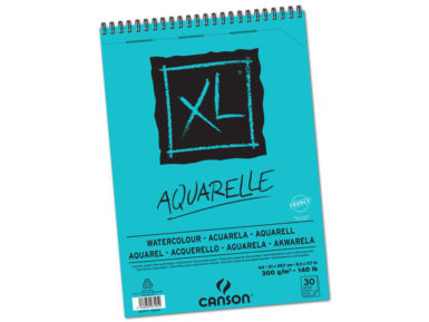 Akvarelinio popieriaus sąsiuvinis XL Aquarelle A4/300g 30 lapų spiralinis