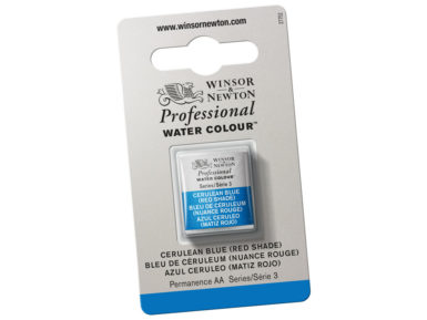 Water colour Professional half pan 140 Cerulean Blue (Red Shade)