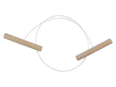 Wire loop Rayher 45cm with wooden grips 