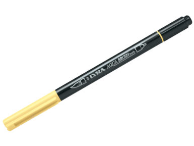 Fibre pen Lyra Aqua Brush Duo cream