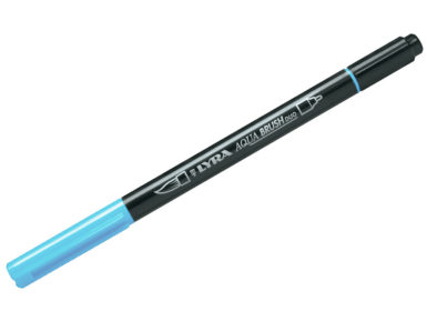 Fibre pen Lyra Aqua Brush Duo light blue