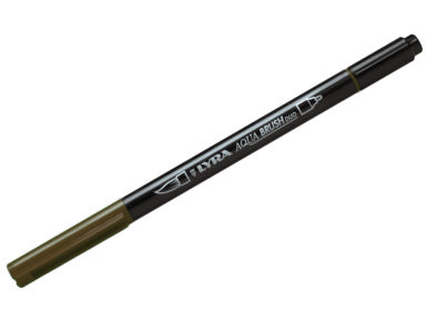 Fibre pen Lyra Aqua Brush Duo dark sepia