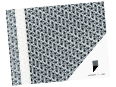 Washi papīrs Origami Fun Net 15x15cm 3x3gab. asanoha-hemp leafs