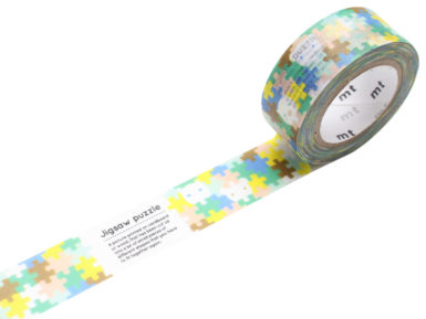 Washi dekoratyvi lipni juostelė mt for kids 15mmx7m jigsaw puzzle